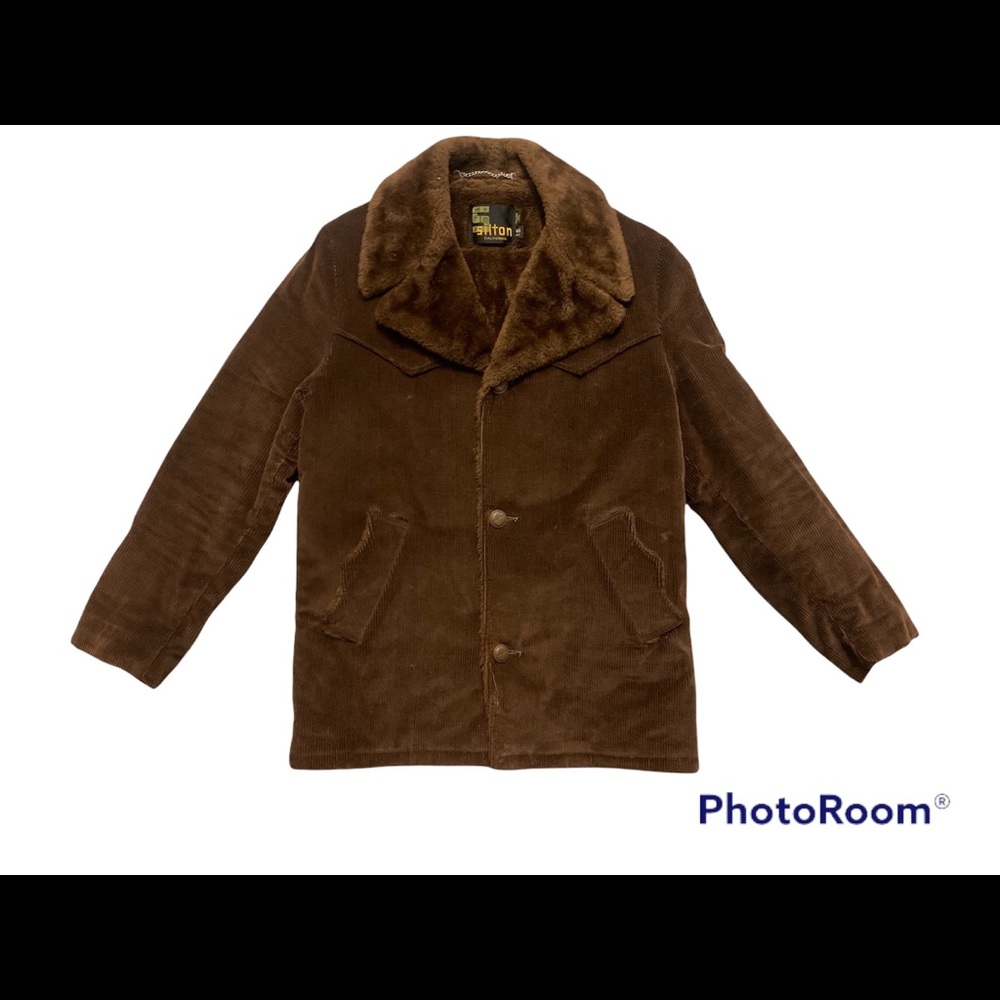 Silton California Size 40 (Medium)Trucker Sherpa Style Jacket. Pre-own